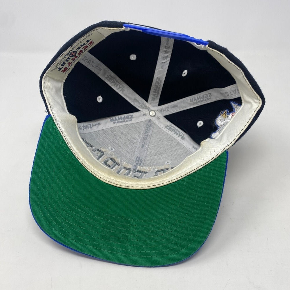 Zephyr Air Force‎ Snapback Blue Hat Falcons Embroidered NCAA Adjustable Cap - Picture 8 of 11